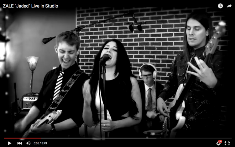 ZALE "Jaded" Live in Studio